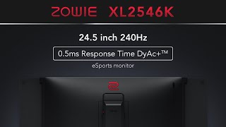 THE BEST 240Hz ESports Gaming Monitor You CAN FINALLY Buy  BenQ ZOWIE XL2546K [upl. by Esra]