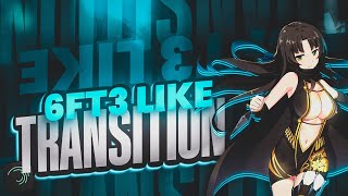 AMV Edit Tutorial  Learn Transition like 6 ft 3 Alight Motion  Mobile Editing [upl. by Aramas]