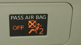 Passenger Airbag Off What does this mean Nissan Infiniti [upl. by Petunia]