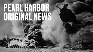 Original Pearl Harbor News Footage [upl. by Rutherfurd]