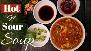 Hot n sour soup recipe 🔥 Make delicious and healthy soup very easily 🔥 [upl. by Isdnil]