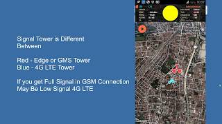 Find Cell Tower location with Smartphone using Cell Tower Locator App [upl. by Ibbob]