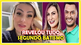 ANDRESSA URACH DESABAFOU TUDO SOBRE A VOLTA PARA UNIVERSAL  NOTICIA GOSPEL [upl. by Engvall]