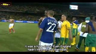 2010 World Cups Most Shocking Moments 36 French Rebellion [upl. by Urson]