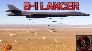 The B1 Lancer Heavy Bomber  MASSIVE PAYLOAD FIREPOWER [upl. by Carolyne315]