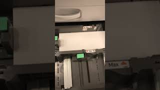 Ricoh IM C3000 envelope printing [upl. by Avah]