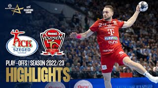 OTB Bank  Pick Szeged vs Telekom Veszprém  Playoffs  Machineseeker EHF Champions League 202223 [upl. by Tildi]