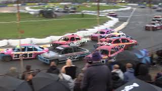 national saloon stock car consolation  Skegness raceway 11724 [upl. by Asimaj]