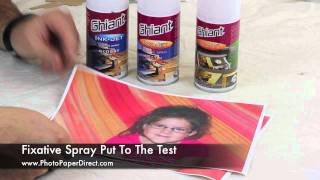 Fixative Spray Put To The Test [upl. by Ion217]