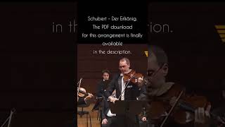 Schubert  Der Erlkönig for VIOLIN amp VIOLA  PDF download [upl. by Pandich]