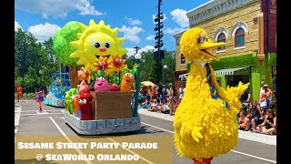 Sesame Street Party Parade at SeaWorld Orlando [upl. by Llennor256]