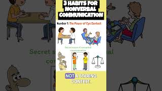 3 Habits For Nonverbal Communication [upl. by Hgiellek]