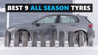 9 of the BEST All Season  All Weather Tires for 2021 [upl. by Sukul]