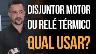 Qual é a diferença de um disjuntor motor e de um relé térmico [upl. by Napoleon]