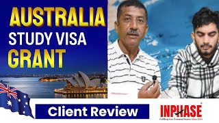 Client Review Inphase Education  Best Study Visa Consultant [upl. by Chandra372]