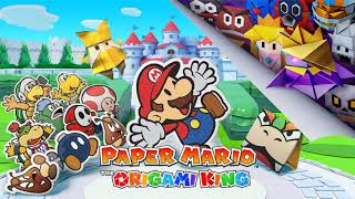 Paper Mario  The Origami King  Battle Theme Normal  Lineup Looped [upl. by Niamert]