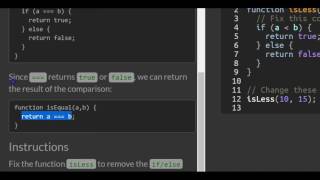 Returning Boolean Values from Functions freeCodeCamp Basic Javascript [upl. by Eelnodnarb186]