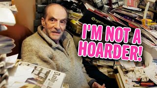 Hoarder Lives With 50000 Newspapers in His Home  Hoarders UK [upl. by Llirpa]