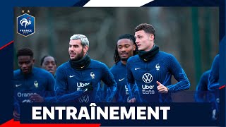 Les images du premier entraînement Equipe de France I FFF 2023 [upl. by Leamaj]