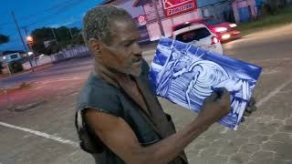 Amazing Street Artist From Suriname [upl. by Yehc487]