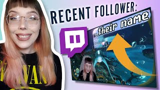 why add recent followers to your overlay twitch tutorial to add stream labels on OBS [upl. by Brannon]