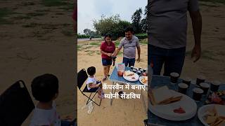 Cooked Breakfast on Highway highway cooking streetfood recipe breakfast trendingviralenjoy [upl. by Namwen]