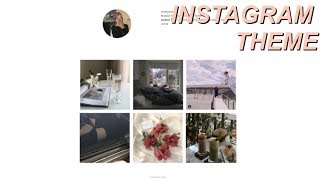 CARRDCO INSTAGRAM THEME HOW TO  Justine Haley [upl. by Arquit]