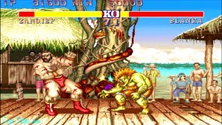 Street Fighter 2 Champion Edition  Zangief Arcade Hardest [upl. by Anoyi]