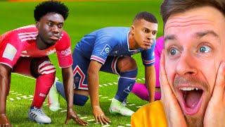 Wer ist der SCHNELLSTE SPIELER in FIFA 22 👀⚡️ Speed Test [upl. by Etiam]