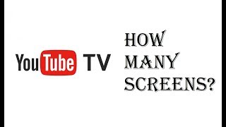 Youtube TV  How Many Screens Will I Get  How Many Devices Can I use at Once  Review [upl. by Sisson]