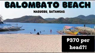 WHITE SAND Beach in Nasugbu Batangas  Balombato Beach Resort  Food Hug The Fam Vlog [upl. by Llednar]