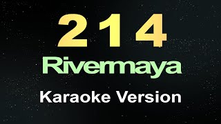 214  Rivermaya Karaoke [upl. by Adiol]