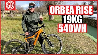 Orbea Rise Hydro 2022 EMTB  First Look  19KG amp 540WH [upl. by Leinnad722]