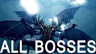 Dark Souls All Bosses 4K 60fps [upl. by Yrreb811]