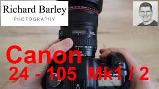 Canon 24105 Mk 1 Vs Canon 24105 Mk 2 [upl. by Roberson]