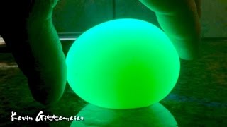 Glowing Vinegar Egg Experiment [upl. by Phira862]