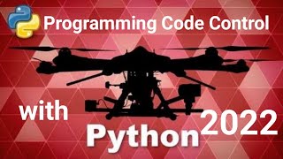 Programming the code to control the drone with Python [upl. by Auqinahc519]