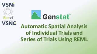 Automatic Spatial Analysis of Individual and Series Trials Using REML with Genstat [upl. by Templa]