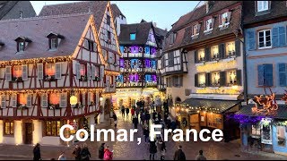 Colmar France one of the best Christmas markets in Europe [upl. by Acile]