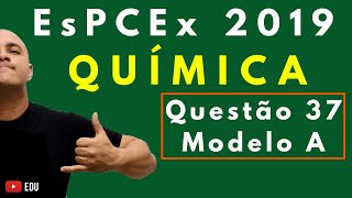 Questão Comentada  EsPCEx 2019  Tema INTERPRETAÇÃO NOMENCLATURA DE ORGÂNICOS E HIBRIDIZAÇÃO [upl. by Keraj]