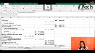 Membuat Laporan Laba Rugi Dalam Perusahaan Dagang Multiple Step [upl. by Lietman118]