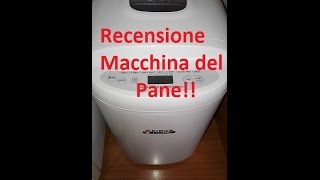 Recensione Macchina del pane Keiros  Dolcilandia e non solo [upl. by Bartholomew450]