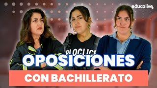 Que OPOSICIONES puedo ESTUDIAR con BACHILLERATO [upl. by Nolyad954]