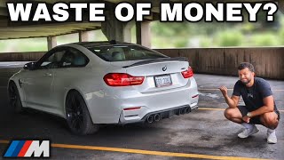 EVERYTHING I HATE About Owning A Used BMW M4 1 Year Later [upl. by Adnirim113]