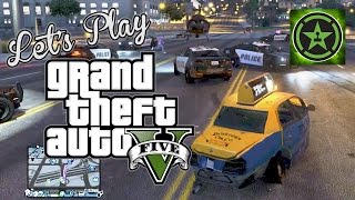 Lets Play GTA V  Crazy Taxi [upl. by Nomed358]