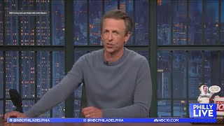 Seth Meyers to break down TrumpHarris debate during election special [upl. by Ardys]