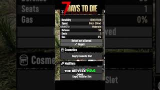 The Bicycle Vehicle Guide 7 Days to Die 10 7d2d gaming [upl. by Gunzburg]