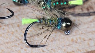 Euro Nymph  Hares ear nymph series  3  Soft hackle blowtorch  fly tying tutorial [upl. by Catherin]