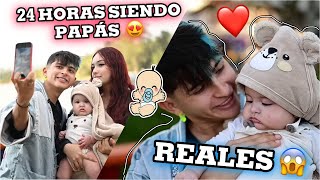 24 HORAS SIENDO PAPÁS REALES DE IAN😍  Jeison Giraldo Ft Ana Eusse [upl. by Luapsemaj]