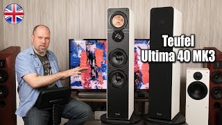 Teufel Ultima 40 MK3 2018  how good is this 500€ pair speaker [upl. by Schulze]